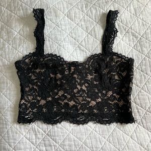 Zara lace crop top